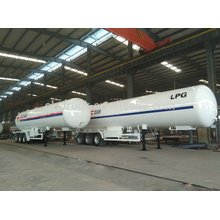 2015 high quality 3 axles cheap semi trailers,China big lpg tank semi trailer factory